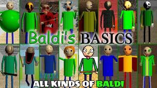 ALL KINDS OF BALDI (270+) // Baldi's Basics, Roblox, Garry's Mod █ Baldi's Basics – Mods █