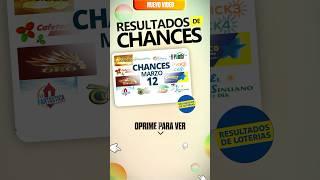 Resultado Chances del 12 de Marzo 2025 #shorts #resultado #chance #chances #chancescolombia