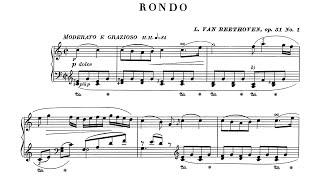 Beethoven: Rondo in C Major Op. 51, No. 1 - Wilhelm Kempff, 1964 - Deutsche Grammophon 138934