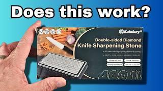 CHEAP DIAMOND SHARPENERS Put to the TEST!