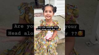 Are you nodding your head along with her??  #chaithratara #funny