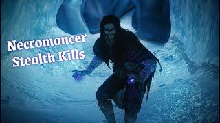 Skyrim Necromancer Stealth Gameplay [Hobs Fall Cave]