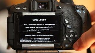 Съемка RAW-видео с Magic Lantern на Canon DSLR (ч.1) ПЕРЕВОД