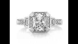 Mark Broumand - 2.51ct Cushion Cut Diamond Engagement Ring