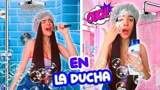 TIPOS de personas EN LA DUCHA (Has hecho esto y lo SABES) | Ani Cat