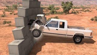 BeamNG.Drive - ЖЕСТОКИЙ КРАШ ТЕСТ ТАЧЕК БРЕЙНА