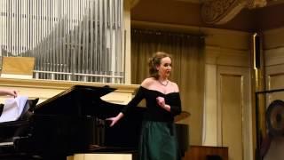 Alexandra Sherman sings Laura's 1st song from "The Stone Guest", Dargomyzhsky