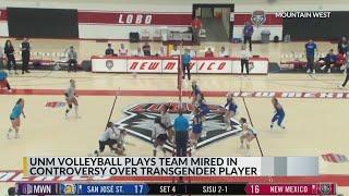 UNM volleyball coach speaks after team plays controversial game against San Jose State