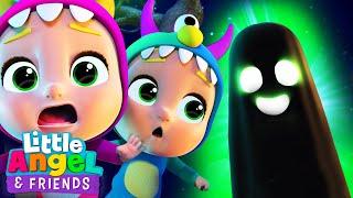 Halloween Monsters | Little Angel And Friends Kid Songs