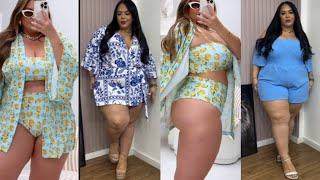 Bikini Try On  Plus size Haul 2024,Try On Haul 