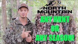 CHEAPEST and most VERSATILE piece of hunting clothing I OWN! | North Mountain Gear Leafy Suits