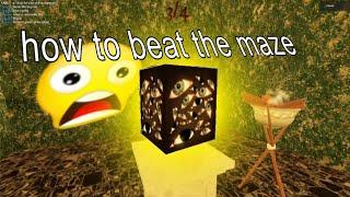 How to Beat the Maze for Elude Glove in Roblox Slap Battles