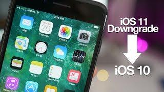 How To Downgrade From IOS 11.0.1, 11 Back To IOS 10.3.3 On Your iPhone | iPad With 3uTools