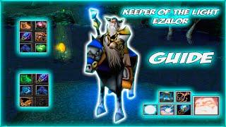 Keeper of the Light Ezalor Guide | Котл в кери тащит? 3 игры на Эзалоре) Угадай шмот)