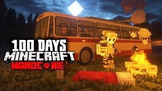 I Survived 100 Days in Evolved Zombie Apocalypse in Hardcore Minecraft