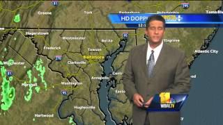 Tony talks hurricane amid calmer Md. weather