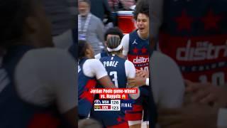 JORDAN POOLE FOR THE WIN 
