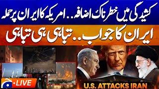 LIVE: U.S. Airstrikes Hit Iran’s Nuclear Facilities | Tel Aviv on High Alert | Geo News
