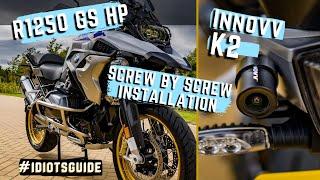 INNOVV K2 (SCREW BY SCREW) INSTALLATION BMW R1250GS HP