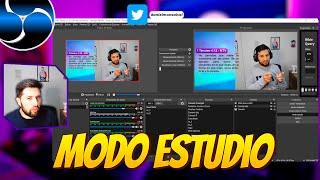 No MUESTRES tus cambios en vivo!! | porque y COMO USAR el MODO ESTUDIO en OBS ​