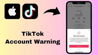 How to Fix TikTok Account Warning || Account Warning Problem On TikTok