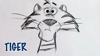 How to Draw a Tiger (Step by Step)