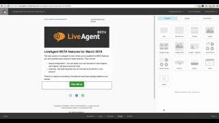 How to setup LiveAgent inline chat | www.liveagent.com