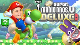 New Super Mario Bros U Deluxe with HobbyFamilyGaming