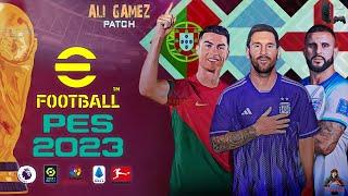 PES 2023 efootball (PS2) World Cup Qatar 2022 Patch by AliGamez