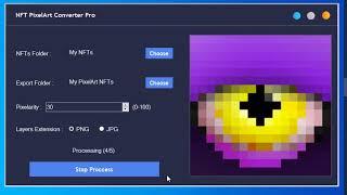 NFT PixelArt Converter Pro: Convert Your NFTs to PixelArt NFTs with 1-click