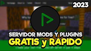 CREA tu SERVIDOR con MODS Y PLUGINS en MINECRAFT SIN LAG 2023 y GRATIS