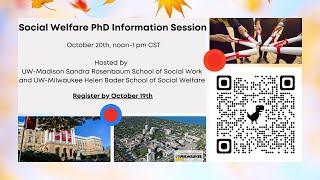 Social Welfare PhD Information Session