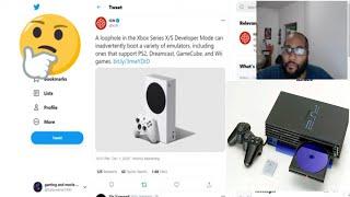 Xbox series S/X can play/emulate PS2 PS1 and GameCube games pretty cool