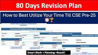 80-Day Countdown ⏳: Ace the CSE Prelims 2025 with This Perfect Roadmap!