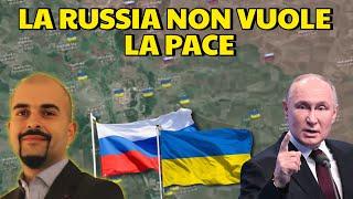 LA RUSSIA NON VUOLE DARE GARANZIE di PACE all'UCRAINA, ANALISI con EMILIANO BROGI