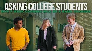 How Are 7 week Blocks Changing The Game At Ensign College?!