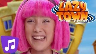 Lazy Town | Go For It | Music Video | Kids Karaoke