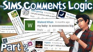 The Sims Comments Logic (PART 2)