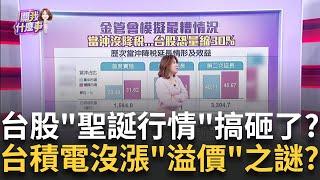 元月行情變數?!當沖降稅延長來不及審!恐"不降稅" 台股聖誕行情?內資主導?外資能不放假?多空怎麼看?｜陳斐娟 主持｜【關我什麼事PART2】20241224｜三立iNEWS