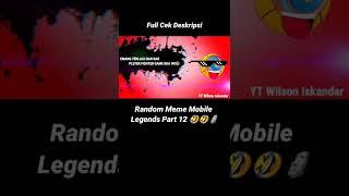 Random Meme Mobile Legends Join The Battle Part 12 #shorts #fyp #foryou #mlbb #lucu #memes #viral