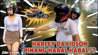 Bigbike harley davidson pinang habal-habal