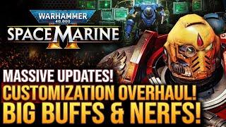 Warhammer 40k Space Marine 2 - MASSIVE NEWS! Customization Overhaul! Update 8 Patch Notes!