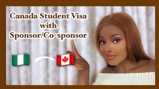 Canada Student Visa : Documents required of your sponsor/co-sponsor.