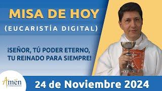 Misa de Hoy | Padre Carlos Yepes | Domingo 24 Noviembre 2024 | Eucaristía Digital | Misa Cristo Rey