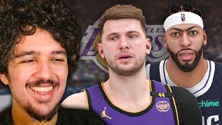 LUKA's LAKERS & AD's MAVS on NBA 2K25 Play Now Online