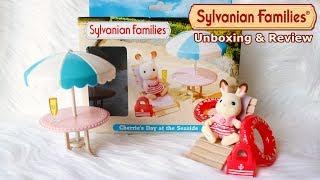 Sylvanian Families Unboxing Cherrie's Day at the Seaside Review