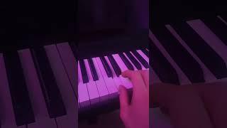 Простая мелодия на фортепиано  #piano #tutorial #easypiano