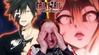 GRAY'S DREAM!  SELENE RUNS? Fairy Tail 100 Years Quest Episode 24 Reaction + MANGA COMP!