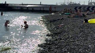 07.06.2025. Погода в Сочи в июне. Смотри на Чёрное море каждый день.