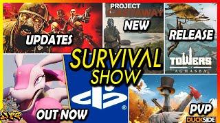 PALWORLD PS5! 7 Days To Die Updates! Towers Of Aghasba Release! New Duckside PVP & Project Castaway